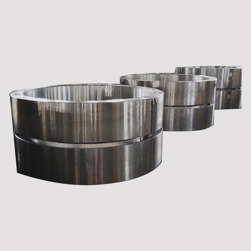 Ukuran Besar ISO 9001 Hidraulik Ditekan AISI 4140 SAE 4340 Cincin Baja Tempa Tugas Berat