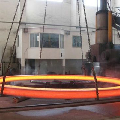 Cincin Tempa Baja Tahan Karat SS 416 Presisi Selesai Giling Flensa Mesin OD 300mm